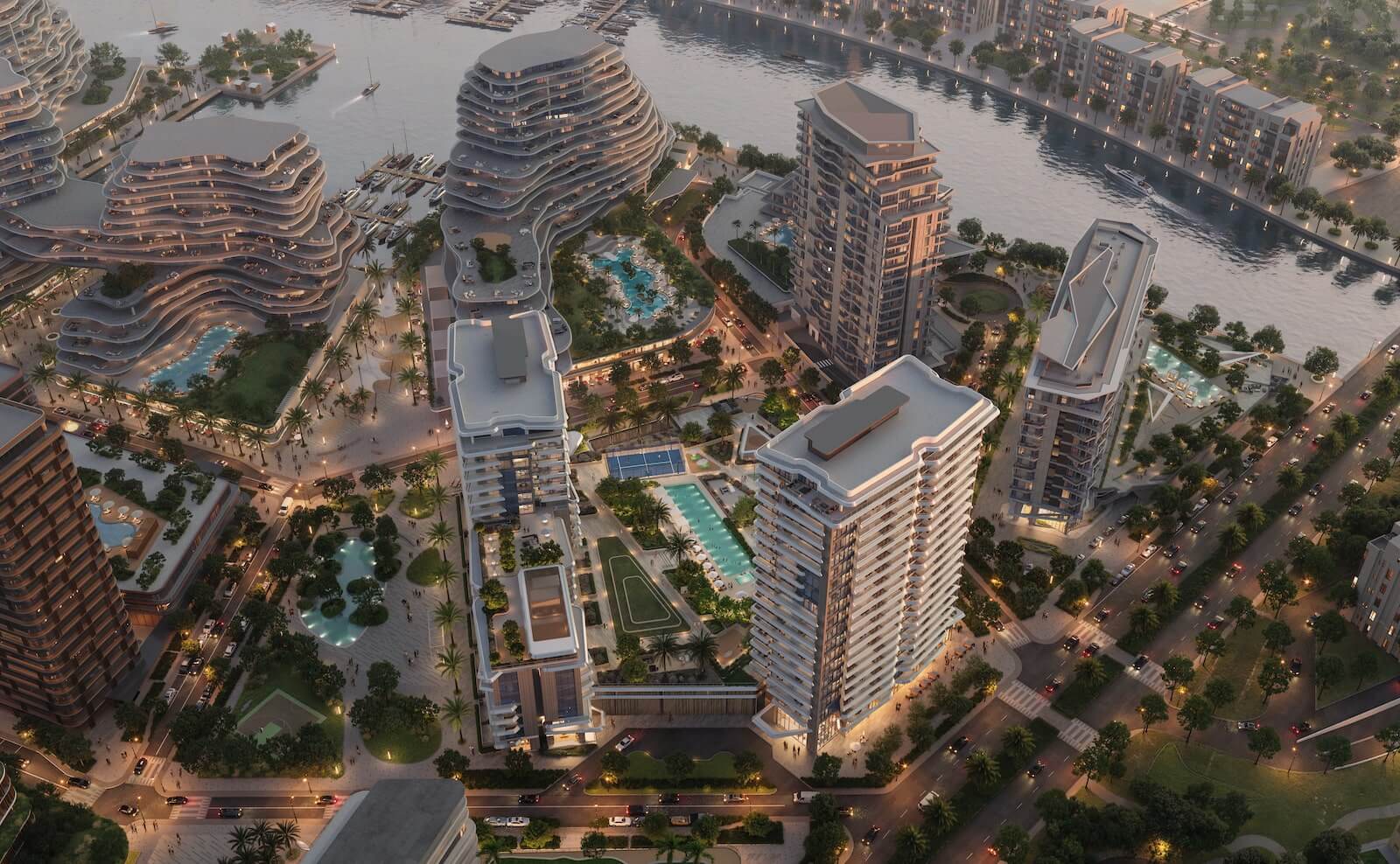Solera at Downtown Mina in RAK Properties developer imagery