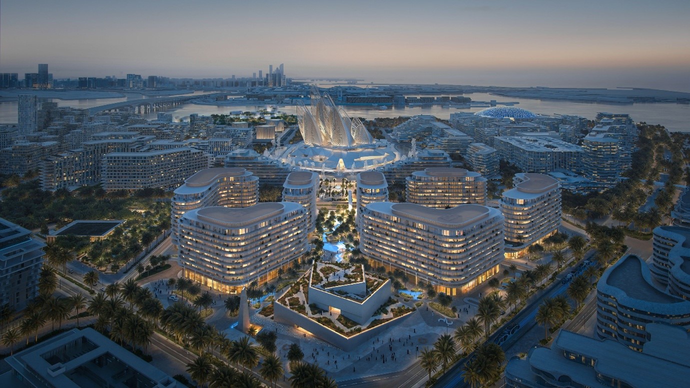 The Row Saadiyat architecture in Aldar developer imagery